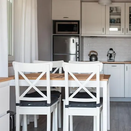 Vakantiehuis Niebianskie Zacisze-domki Z Sauna I Basenem Odargowo
