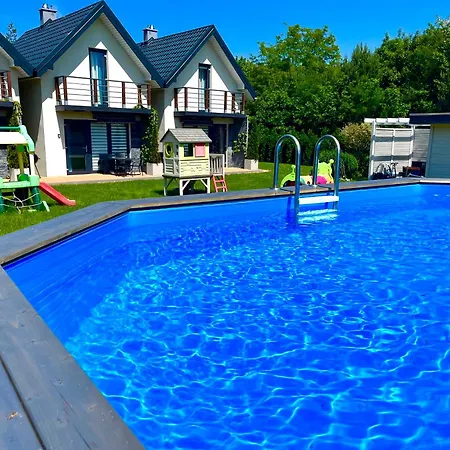 Niebianskie Zacisze-domki Z Sauna I Basenem Hébergement de vacances Odargowo