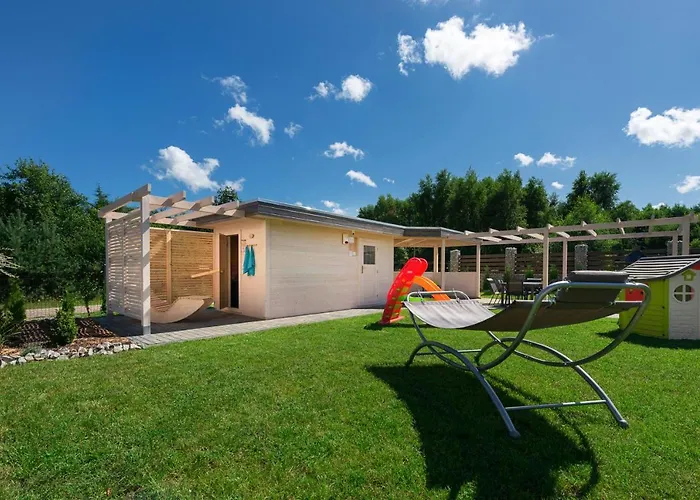 Niebianskie Zacisze-domki Z Sauna I Basenem Odargowo