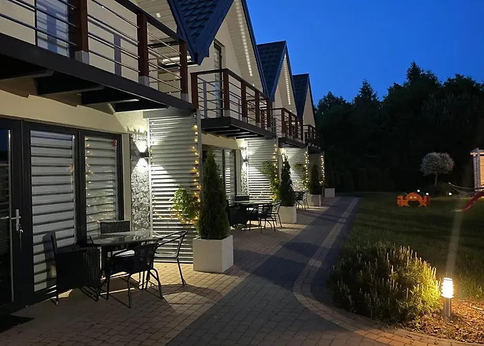 Niebianskie Zacisze-domki Z Sauna I Basenem *