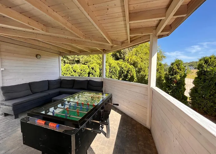 Semesterbostad Niebianskie Zacisze-domki Z Sauna I Basenem