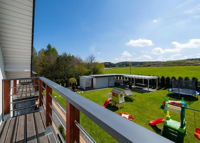 Niebianskie Zacisze-domki Z Sauna I Basenem Semesterbostad