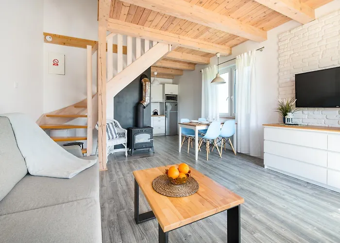 Niebianskie Zacisze-domki Z Sauna I Basenem * Odargowo