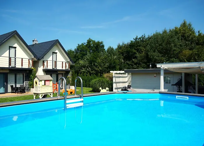 Niebianskie Zacisze-domki Z Sauna I Basenem
