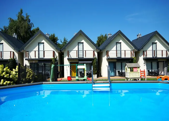 Niebianskie Zacisze-domki Z Sauna I Basenem *