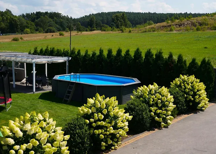 Niebianskie Zacisze-domki Z Sauna I Basenem Odargowo