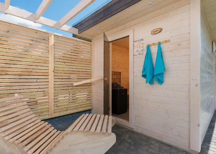 Niebianskie Zacisze-domki Z Sauna I Basenem *